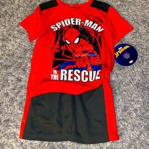 4T Spider-Man clothing set
